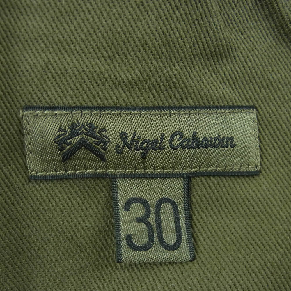 Nigel Cabourn ナイジェルケーボン 8048-00-50025 RAILMAN DENIM PANT レイルマン デニム パンツ インディゴブルー系 30【中古】