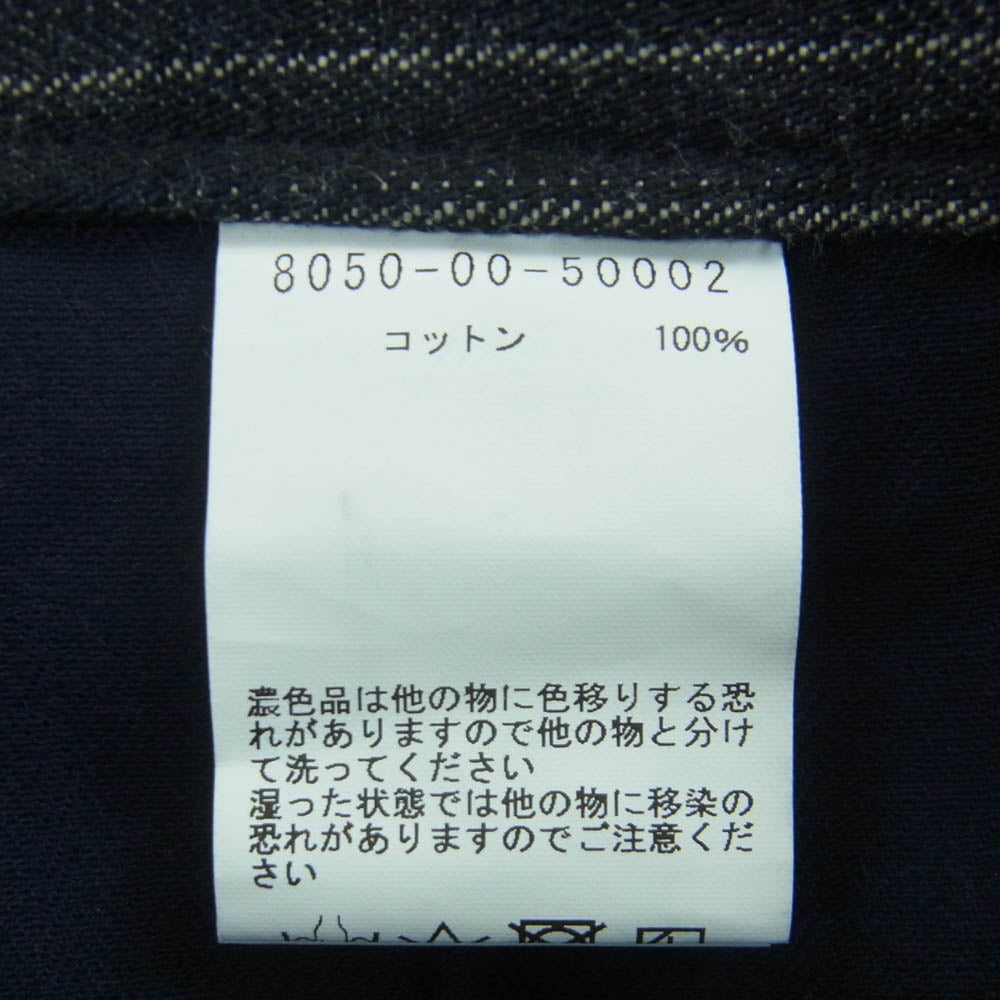 Nigel Cabourn ナイジェルケーボン 8050-00-50002 40s FRENCH WORK PANT フレンチ ワークス パンツ インディゴブルー系 34【中古】