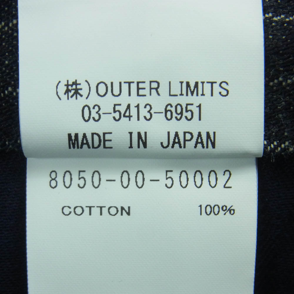 Nigel Cabourn ナイジェルケーボン 8050-00-50002 40s FRENCH WORK PANT フレンチ ワークス パンツ インディゴブルー系 34【中古】