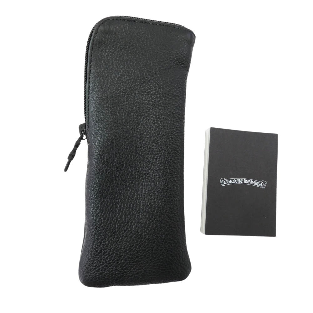 CHROME HEARTS クロムハーツ（原本無） 購入冊子付属 BUBBA-A ウェリントン クロステンプル サングラス メガネ 眼鏡 ゴールド系 マルチカラー系 49□22-145【中古】