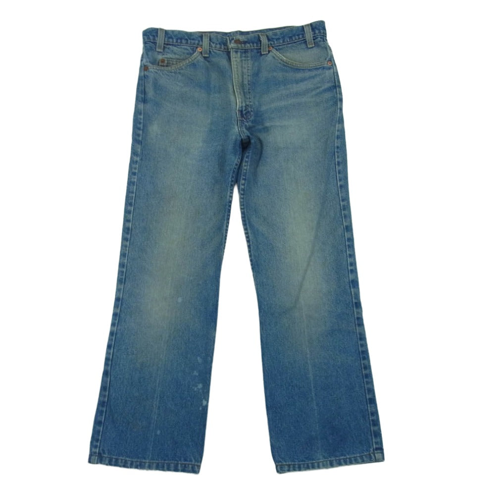 Levi's リーバイス USA製 90s 517 オレンジタブ レギュラー トップボタン裏刻印575 デニム パンツ インディゴブルー系 W34 L32【中古】