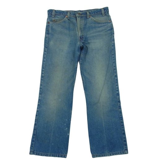 Levi's リーバイス USA製 90s 517 オレンジタブ レギュラー トップボタン裏刻印575 デニム パンツ インディゴブルー系 W34 L32【中古】