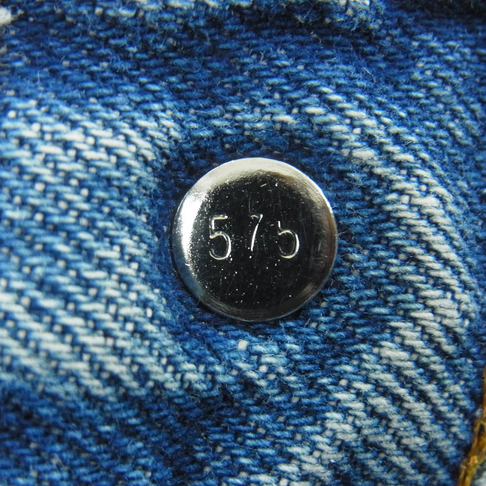 Levi's リーバイス USA製 90s 517 オレンジタブ レギュラー トップボタン裏刻印575 デニム パンツ インディゴブルー系 W34 L32【中古】