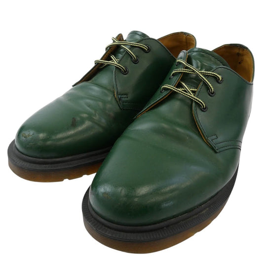 Dr.Martens ドクターマーチン 1461 3EYE 3 ホール シューズ グリーン系 UK9【中古】