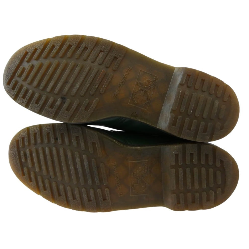Dr.Martens ドクターマーチン 1461 3EYE 3 ホール シューズ グリーン系 UK9【中古】