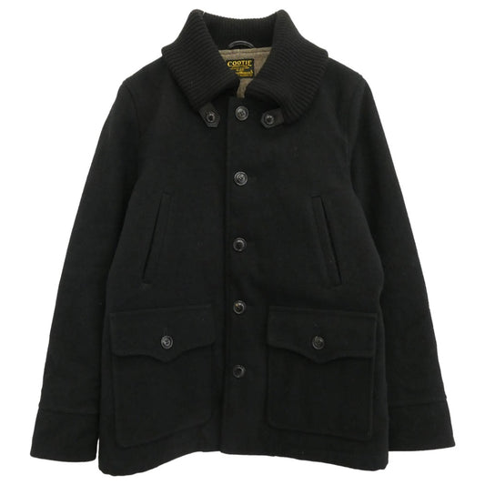 COOTIE クーティー WOOL DONKEY ウール ドンキー コート ジャケット ブラック系 XL【中古】