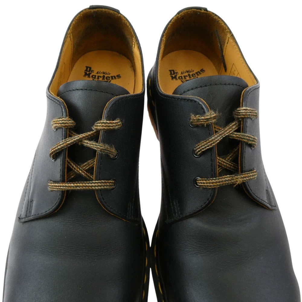 Dr.Martens ドクターマーチン 1925 3EYE 3ホール スティールトゥ シューズ ブラック系 US10【中古】