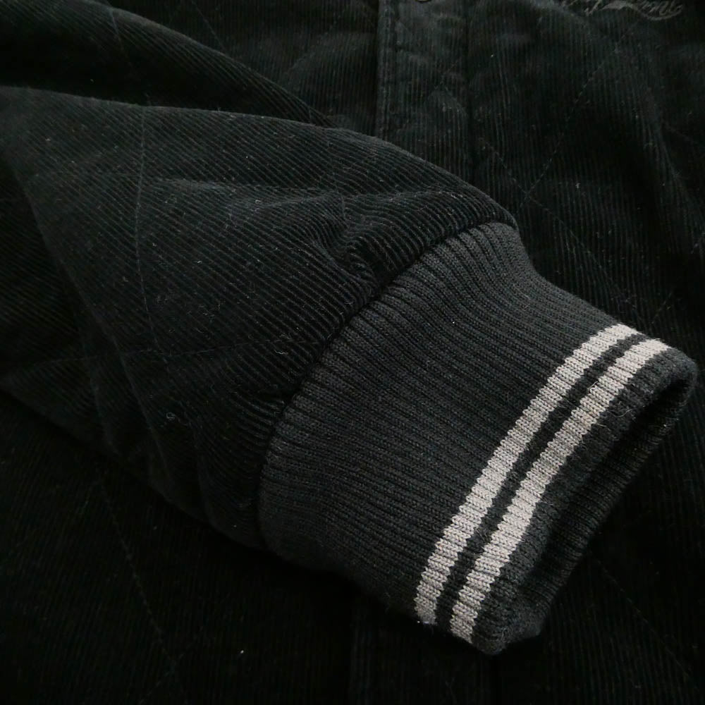 Supreme シュプリーム Corduroy Baseball Jacket コーデュロイ ベースボール ジャケット ブラック系 L【中古】