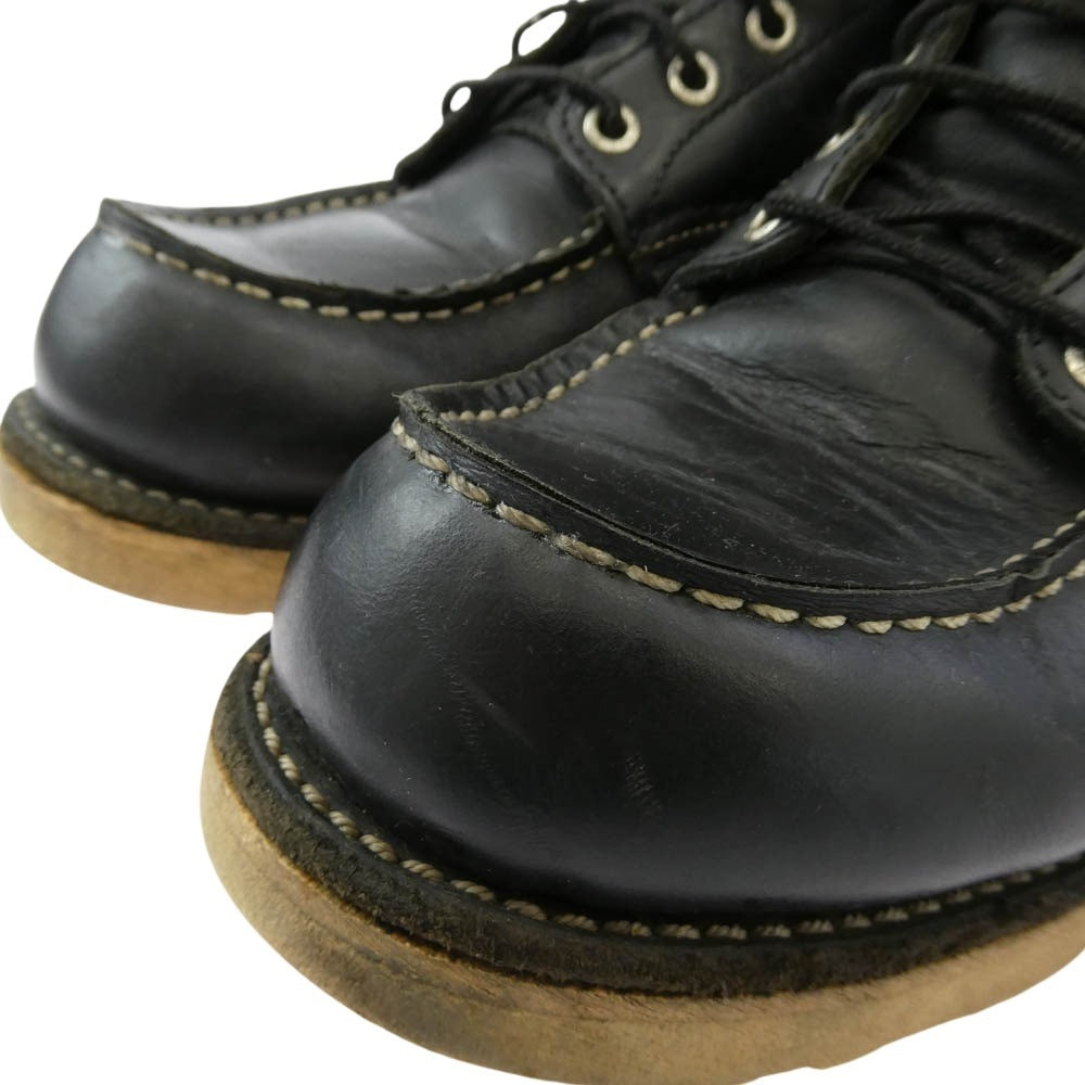 RED WING レッドウィング 8179 6inch Classic Moc 6インチ モックトゥ ブーツ ブラック系 US9E【中古】