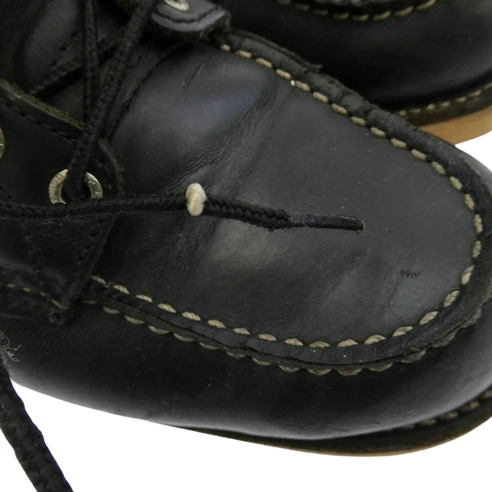 RED WING レッドウィング 8179 6inch Classic Moc 6インチ モックトゥ ブーツ ブラック系 US9E【中古】