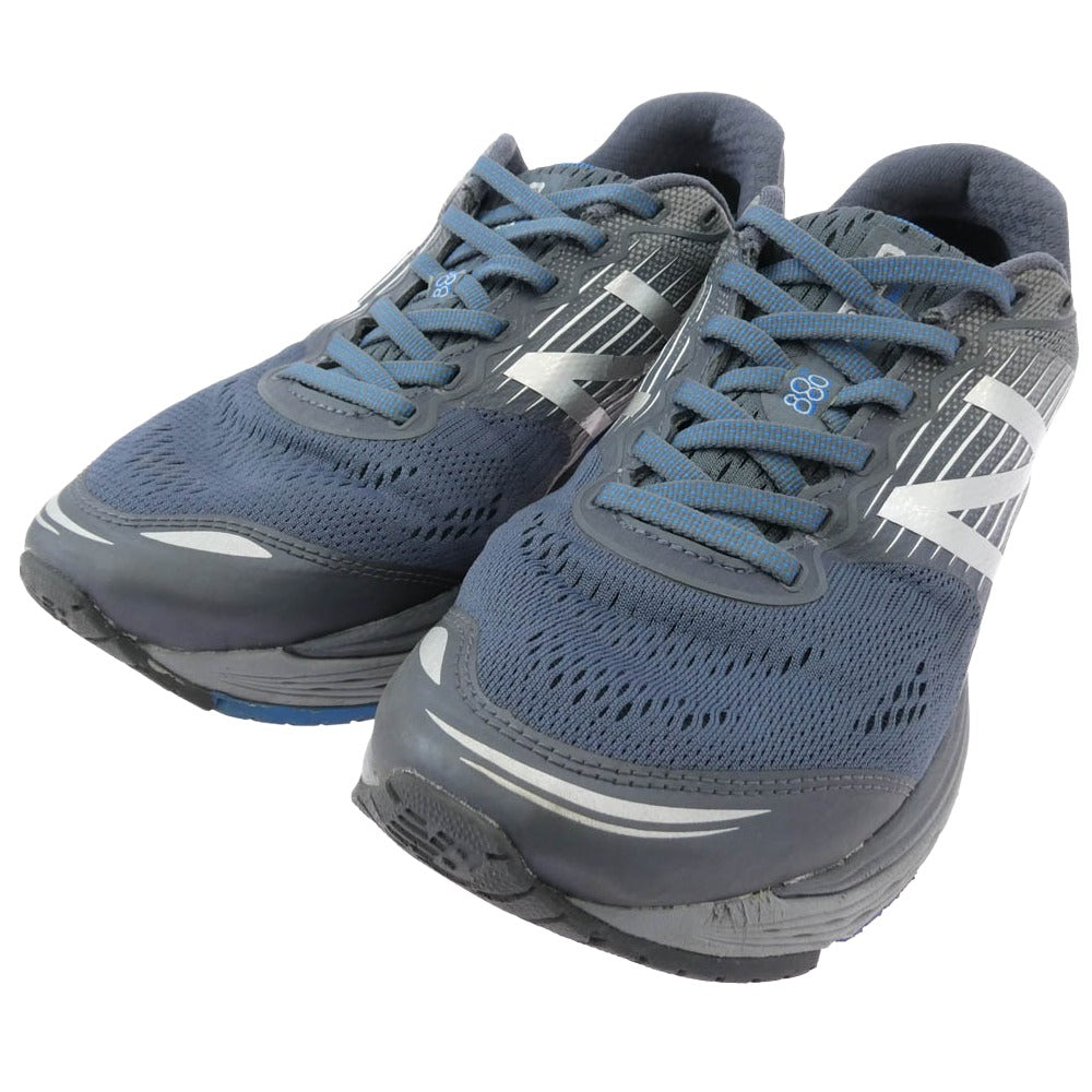 NEW BALANCE ニューバランス M880GX8 GORE-TEX ローカット スニーカー グレー系 ブルー系 26cm【中古】