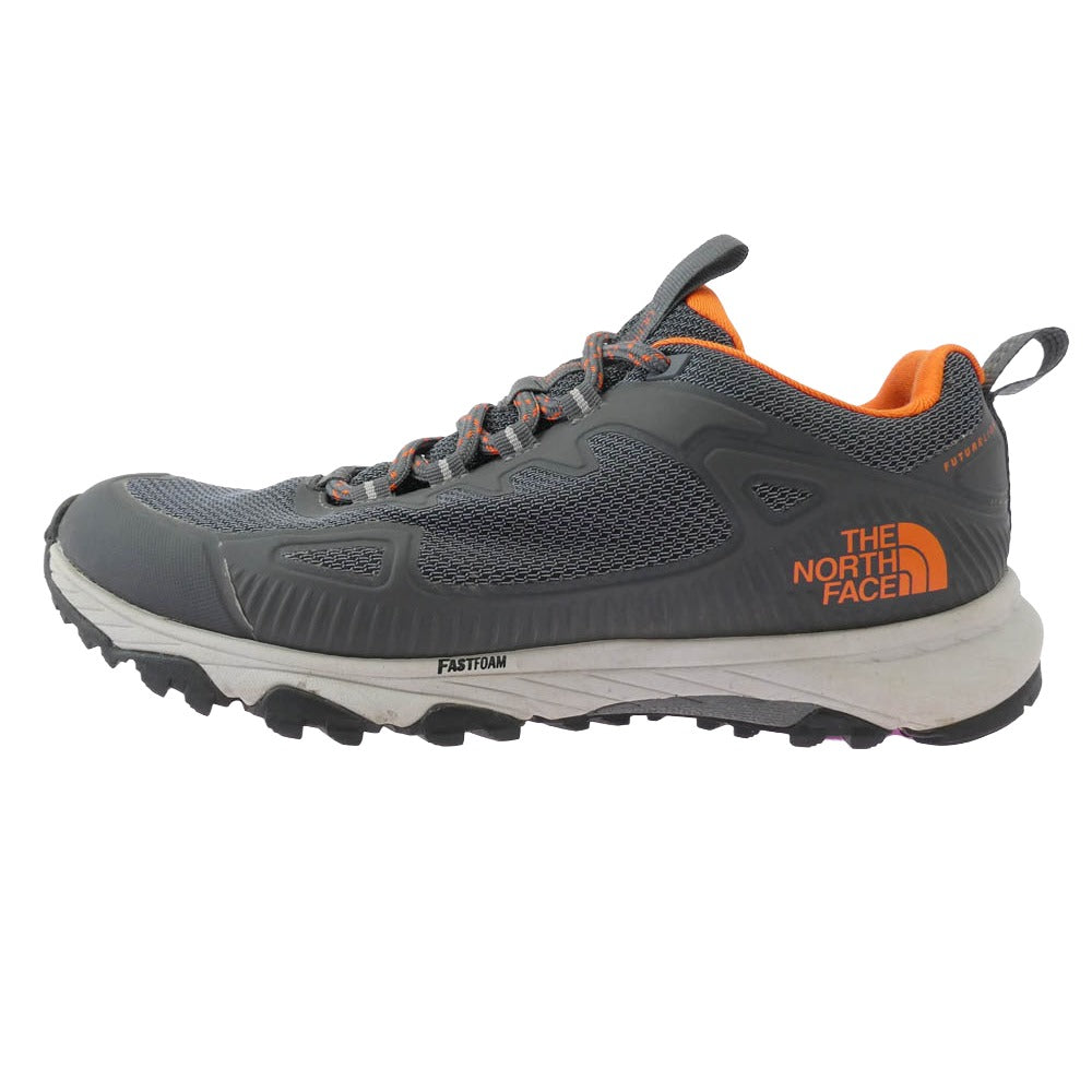 THE NORTH FACE ノースフェイス NF0A46BW Ultra Fastpack IV Futurelight ローカット スニーカー グレー系 オレンジ系 25.5cm【中古】