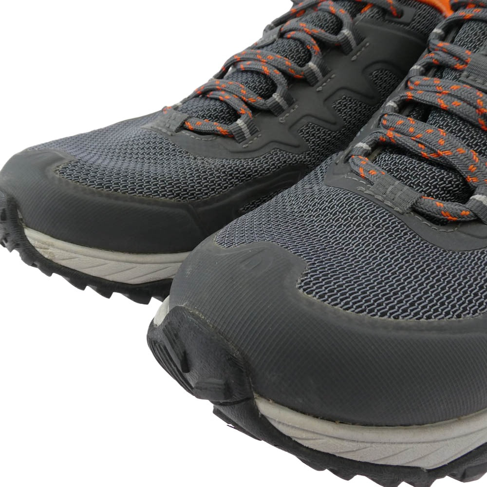 THE NORTH FACE ノースフェイス NF0A46BW Ultra Fastpack IV Futurelight ローカット スニーカー グレー系 オレンジ系 25.5cm【中古】