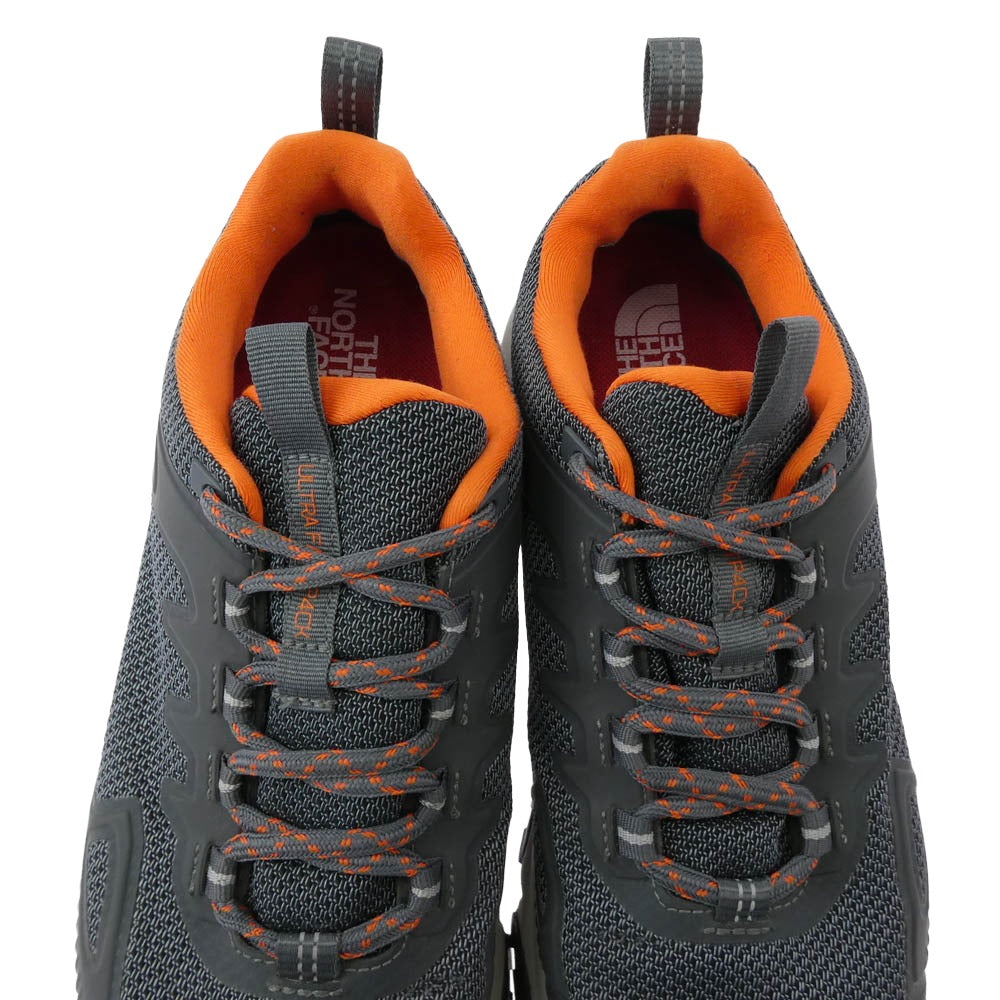 THE NORTH FACE ノースフェイス NF0A46BW Ultra Fastpack IV Futurelight ローカット スニーカー グレー系 オレンジ系 25.5cm【中古】