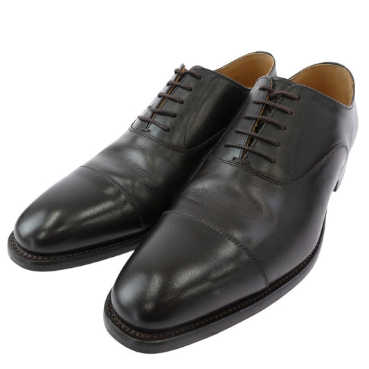 SCOTCH GRAIN スコッチグレイン F-0656 ストレートチップ レザー シューズ ブラウン系 24.5cm【中古】