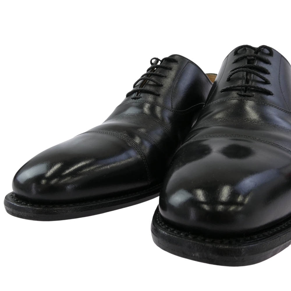 SCOTCH GRAIN スコッチグレイン 916 ODESSA オデッサ ストレートチップ シューズ ブラック系 24.5cm【中古】