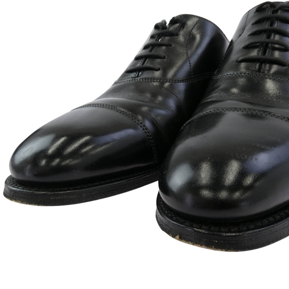 John Lobb ジョンロブ リジェクト品 Rスタンプ CITY2 CITYll E1000 シティ ストレートチップ シューズ ブラック系 6【中古】