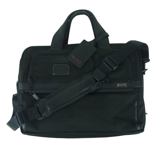TUMI トゥミ ALPHA3 アルファ3 ブリーフケース ビジネスバッグ ブラック系【中古】