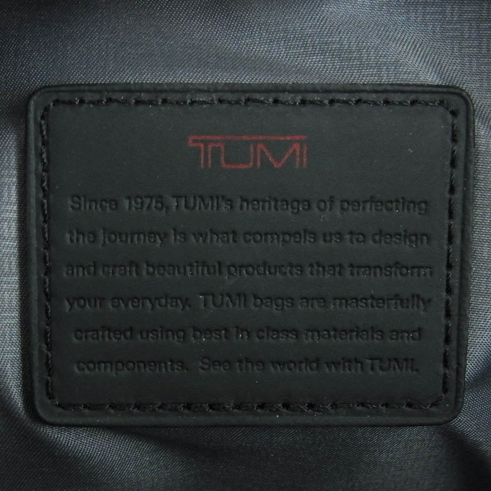 TUMI トゥミ ALPHA3 アルファ3 ブリーフケース ビジネスバッグ ブラック系【中古】