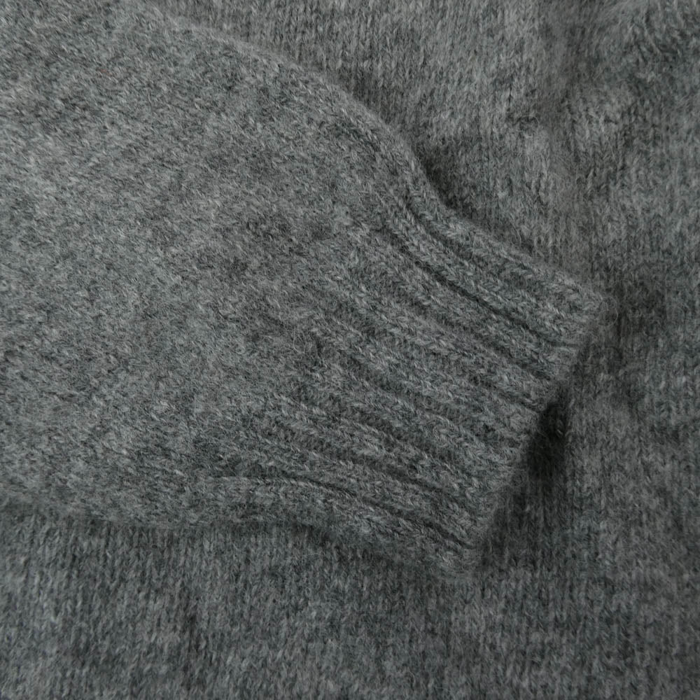 INVERALLAN インバーアラン SHETLAND TURTLENECK SWEATER タートルネック シェットランド ニット セーター グレー系 40【美品】【中古】