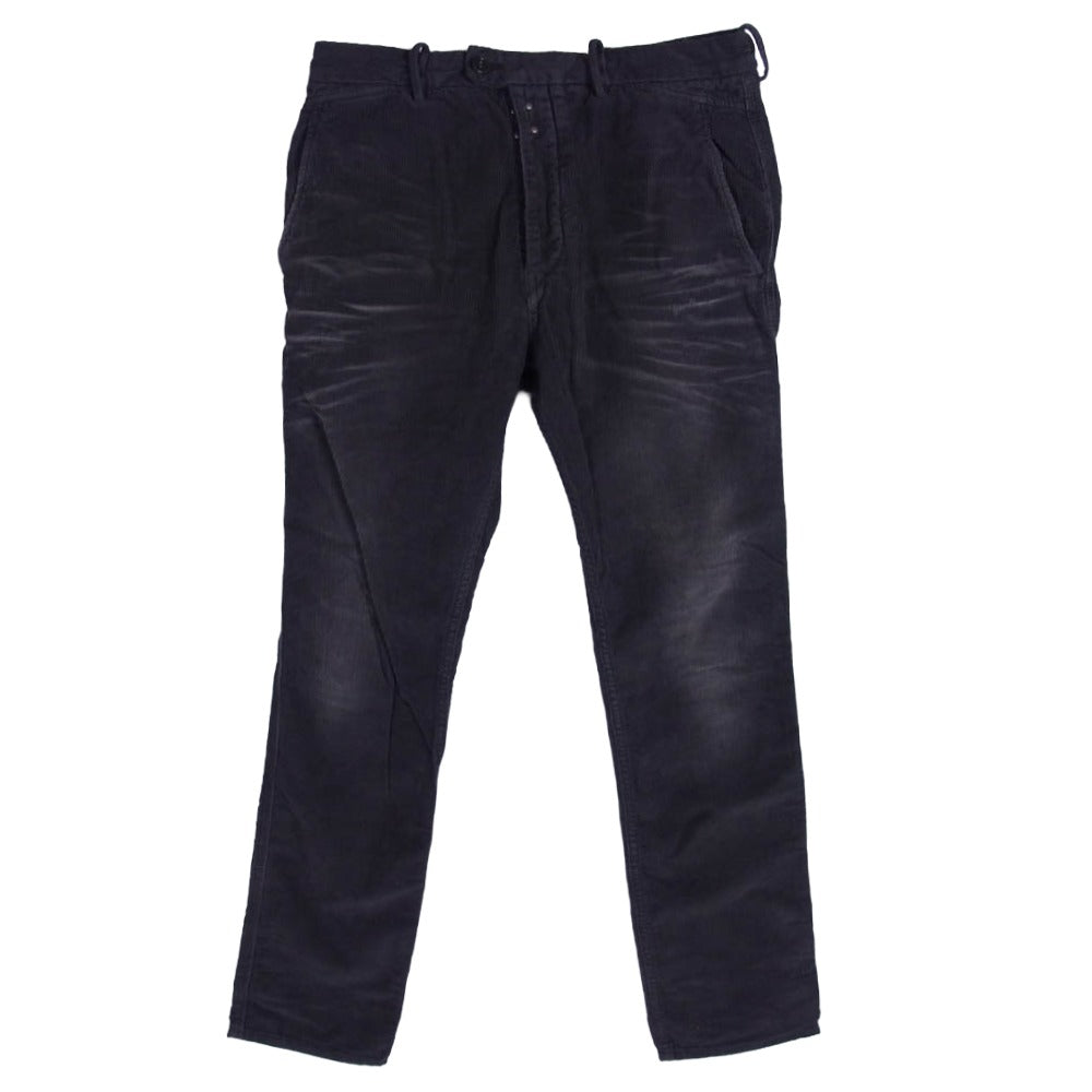 DIESEL ディーゼル レギュラー フィット コーデュロイ パンツ チャコール系 28【中古】