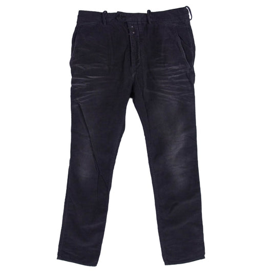 DIESEL ディーゼル レギュラー フィット コーデュロイ パンツ チャコール系 28【中古】