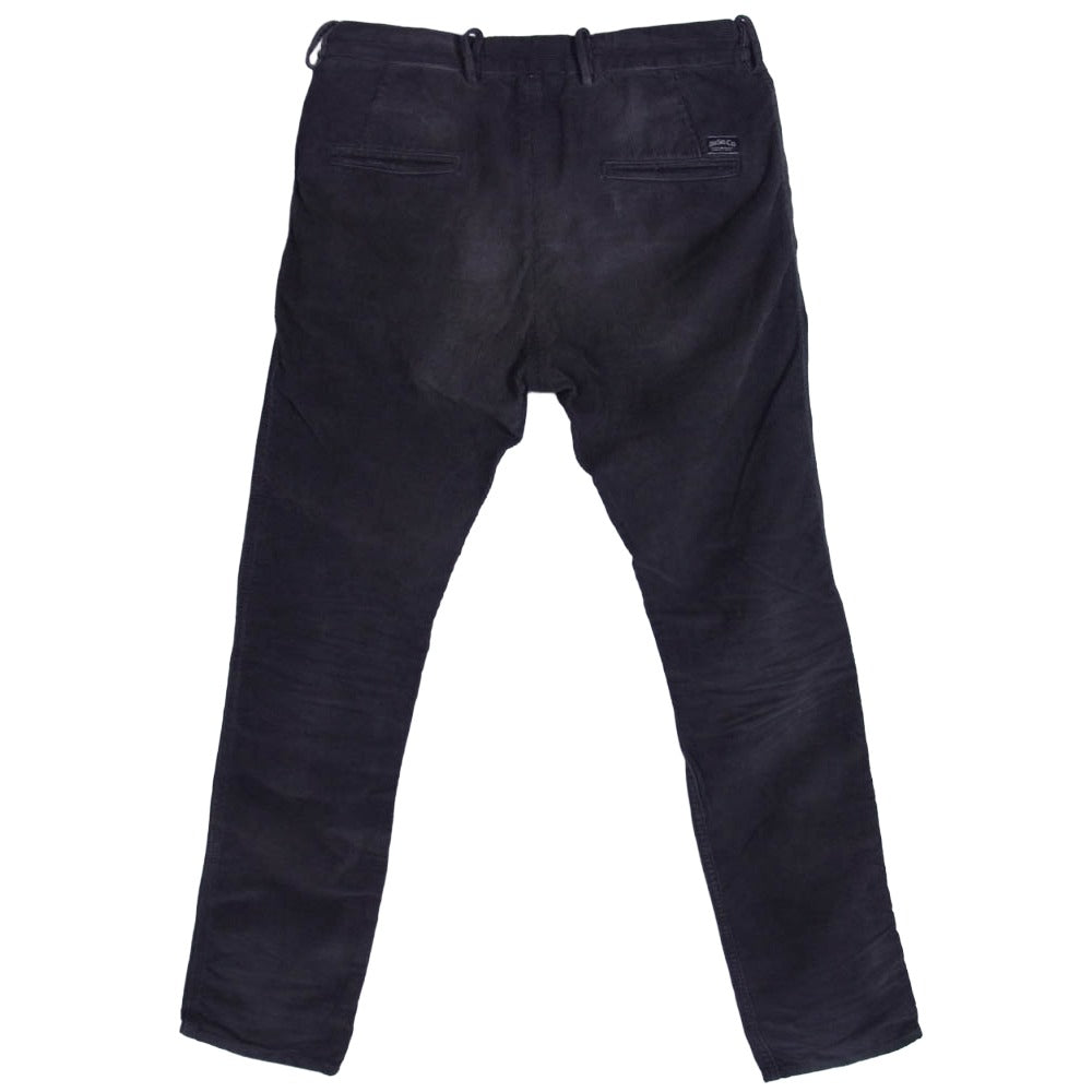 DIESEL ディーゼル レギュラー フィット コーデュロイ パンツ チャコール系 28【中古】