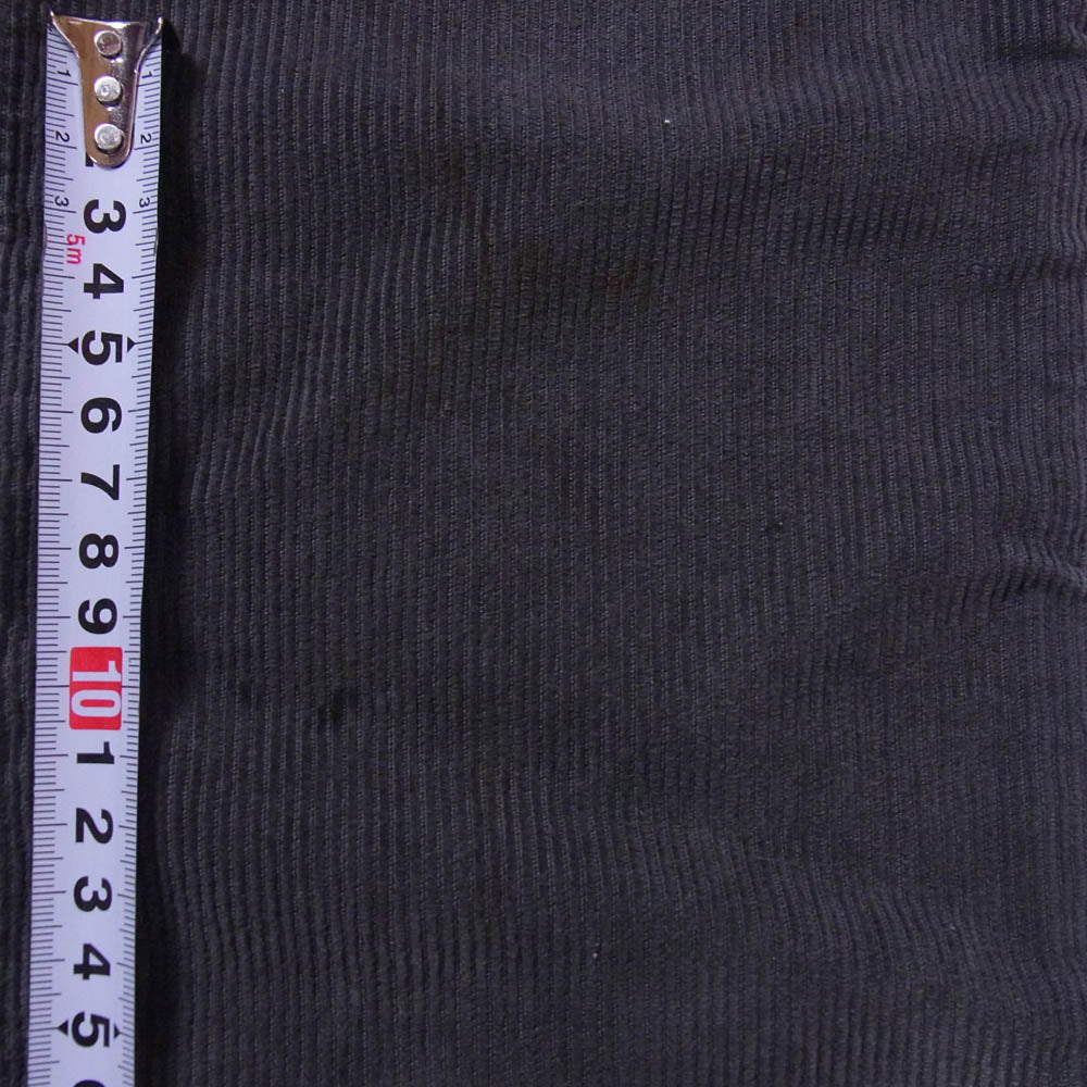 DIESEL ディーゼル レギュラー フィット コーデュロイ パンツ チャコール系 28【中古】