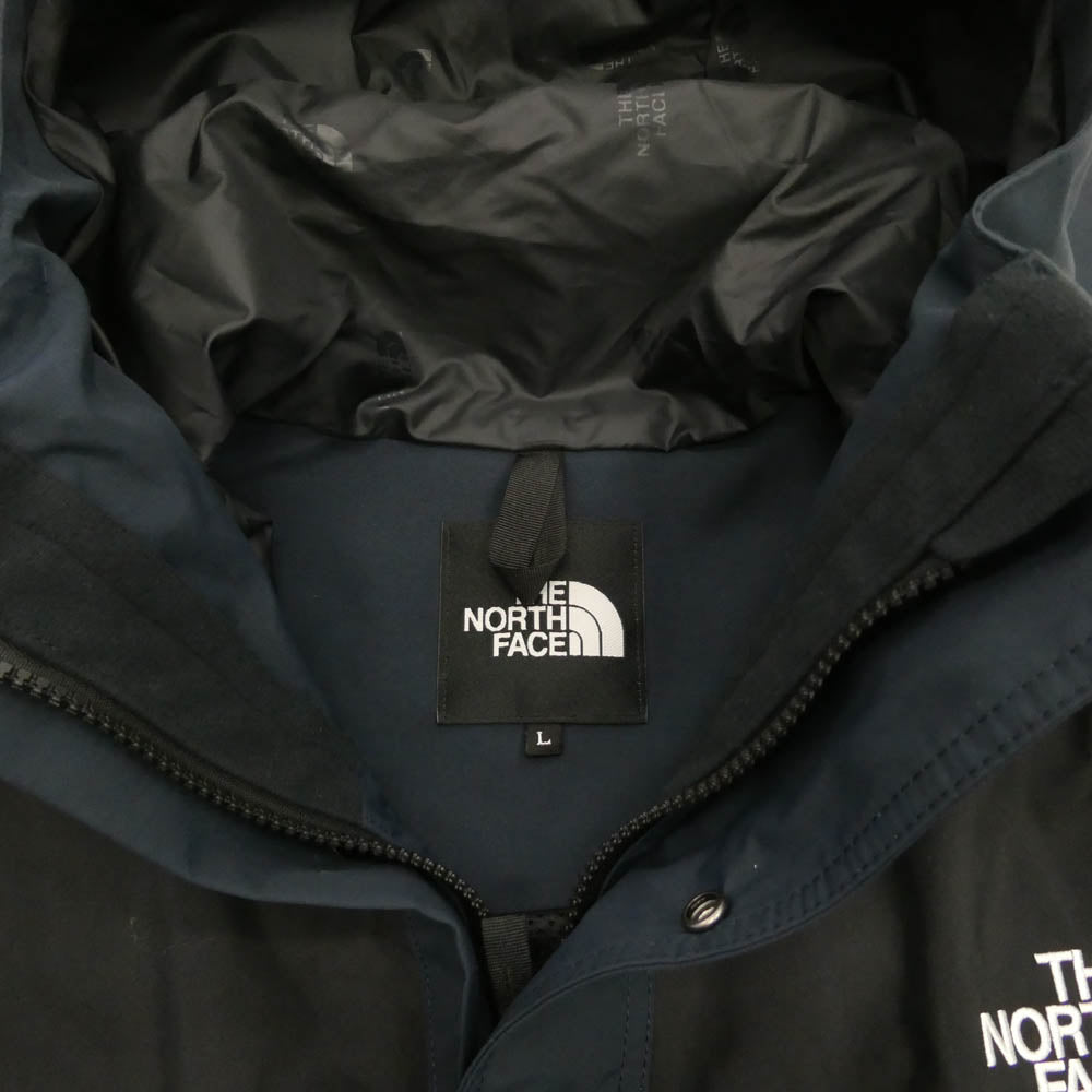 THE NORTH FACE ノースフェイス NP62450 MOUNTAIN LIGHT JACKET マウンテン ライト ジャケット アーバンネイビー ネイビー系 ブラック系 L【中古】