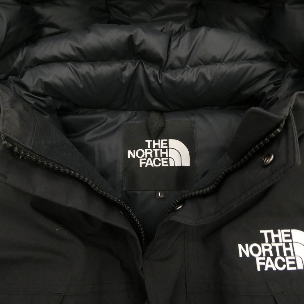 THE NORTH FACE ノースフェイス ND92237 MOUNTAIN DOWN JACKET マウンテン ダウン ジャケット ブラック系 L【中古】
