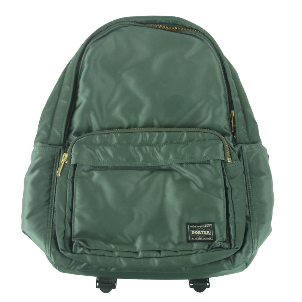 PORTER ポーター 622-01629 TANKER タンカー デイパック リュック グリーン系 セージグリーン【中古】