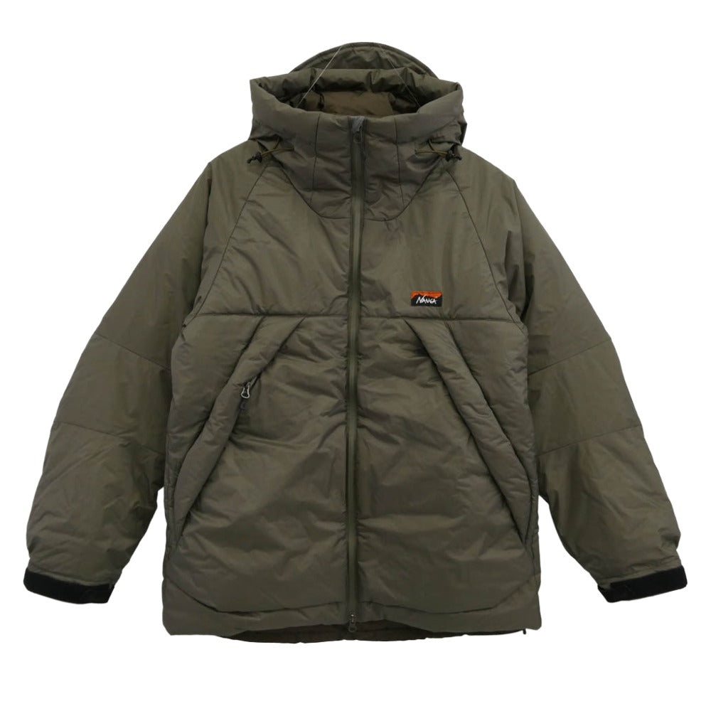 NANGA ナンガ 24FA-1 AURORA TEX IBUKI DOWN JACKET オーロラテックス イブキ ダウンジャケット カーキ系 L【中古】