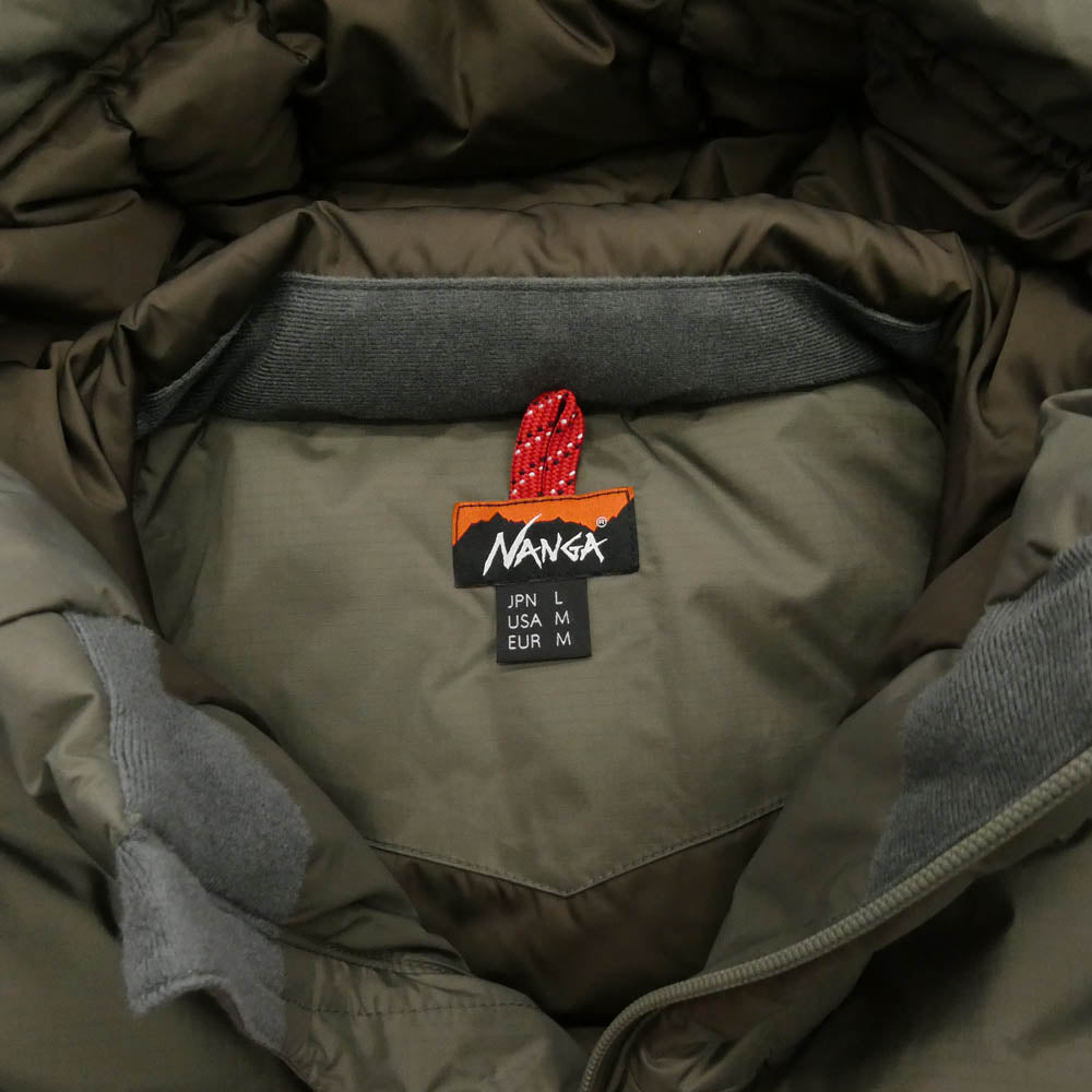 NANGA ナンガ 24FA-1 AURORA TEX IBUKI DOWN JACKET オーロラテックス イブキ ダウンジャケット カーキ系 L【中古】
