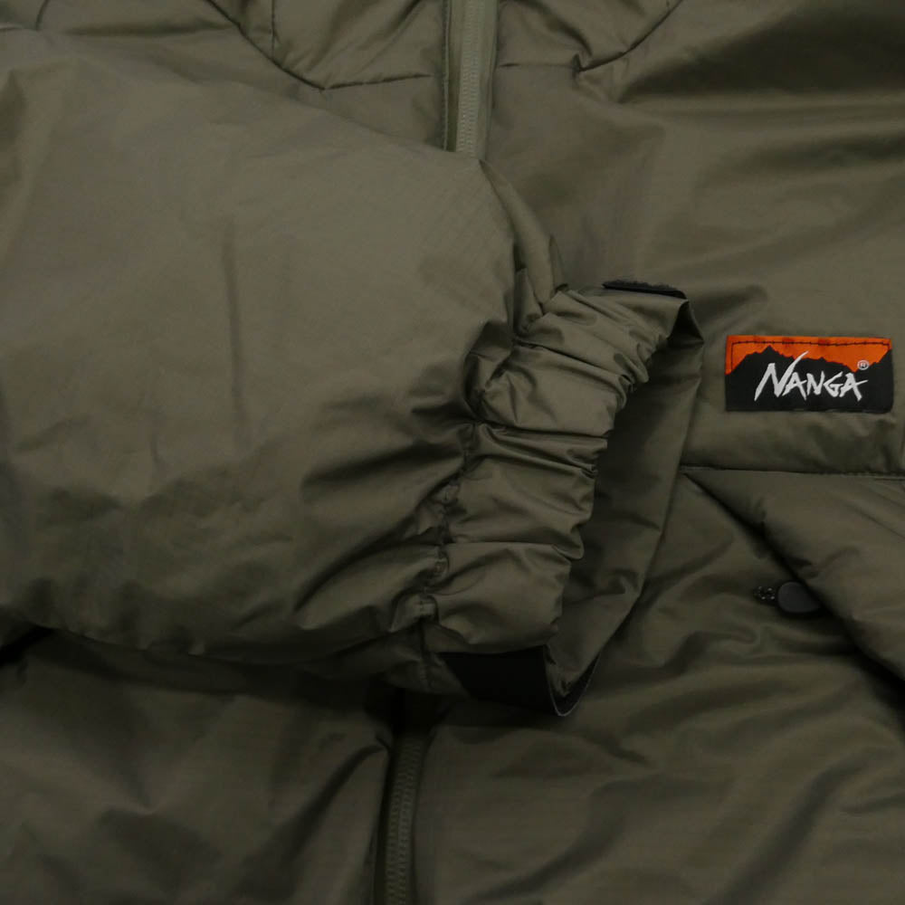 NANGA ナンガ 24FA-1 AURORA TEX IBUKI DOWN JACKET オーロラテックス イブキ ダウンジャケット カーキ系 L【中古】