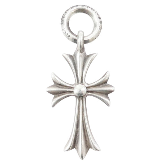 CHROME HEARTS クロムハーツ（原本有） TINY CH CROSS タイニー CHクロス ネックレス ペンダント トップ シルバー系【中古】
