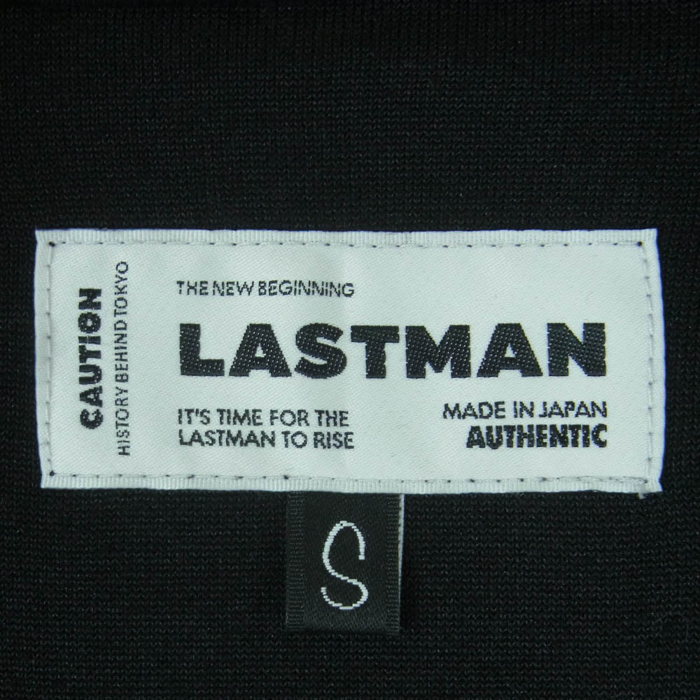 ラストマン 251LM-CT01 VELOUR TRACK JACKET ロゴ刺繍 ベロア トラック