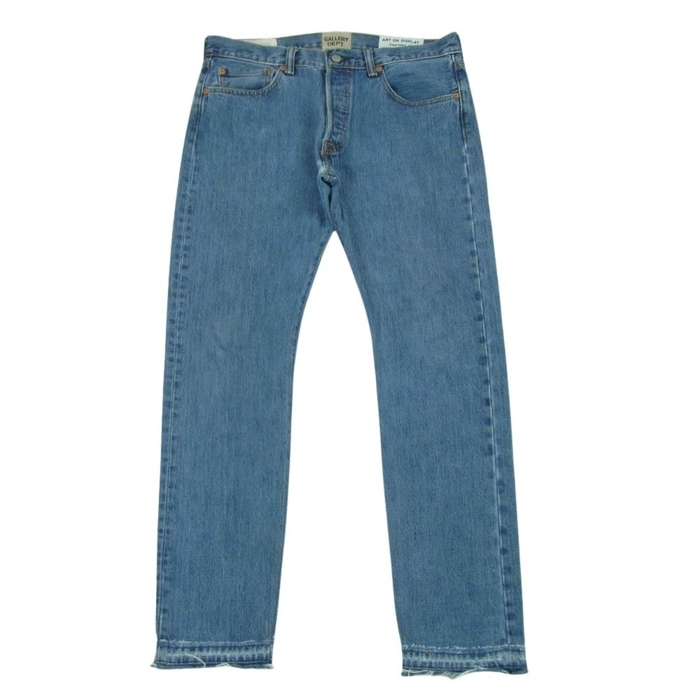 GALLERY DEPT ギャラリーデプト 5001 Denim Limited Model 再構築 デニム パンツ アメリカ製 インディゴブルー系 31【中古】