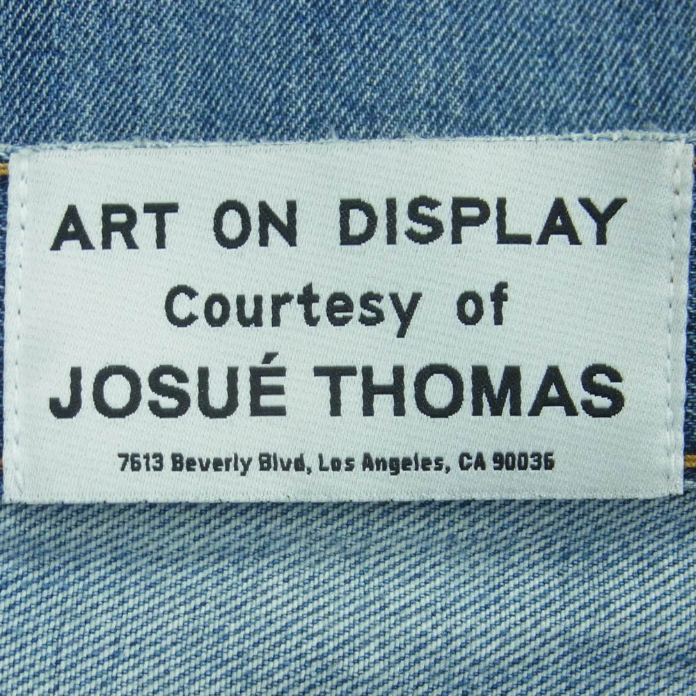 GALLERY DEPT ギャラリーデプト 5001 Denim Limited Model 再構築 デニム パンツ アメリカ製 インディゴブルー系 31【中古】