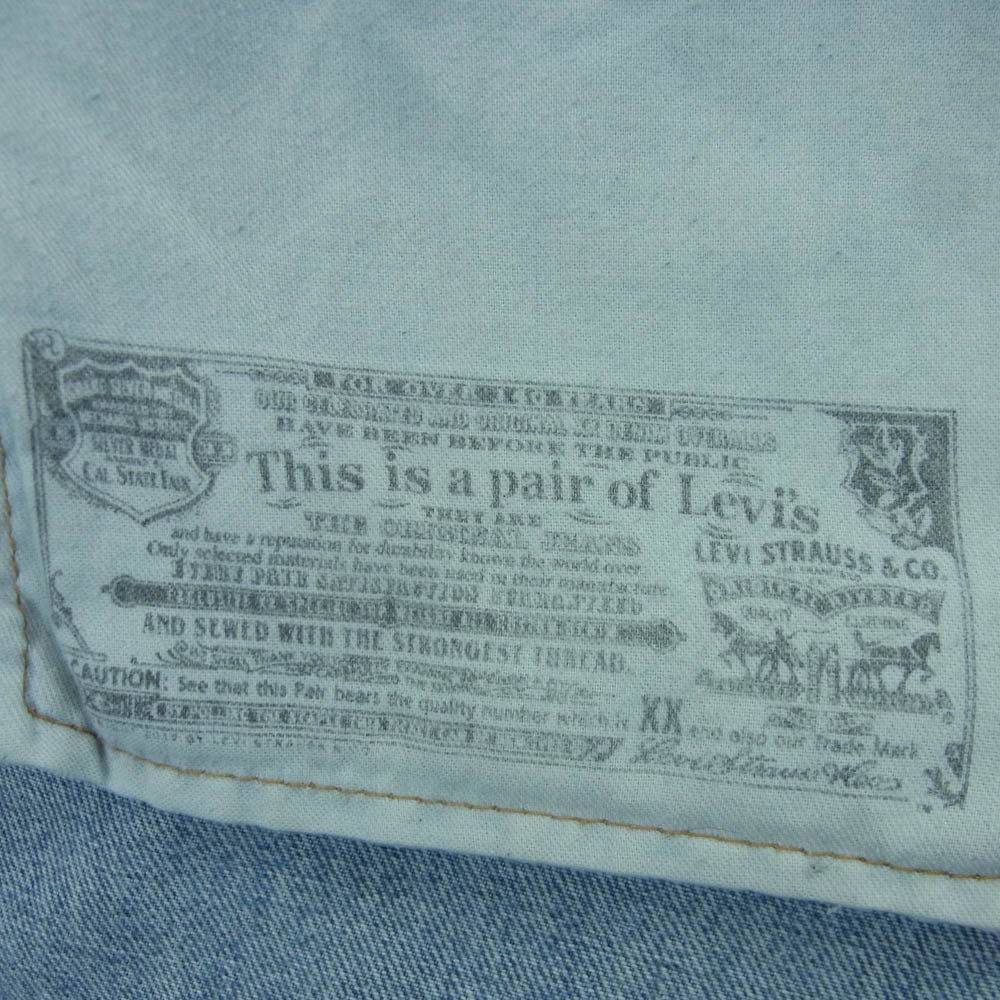 GALLERY DEPT ギャラリーデプト 5001 Denim Limited Model 再構築 デニム パンツ アメリカ製 インディゴブルー系 31【中古】