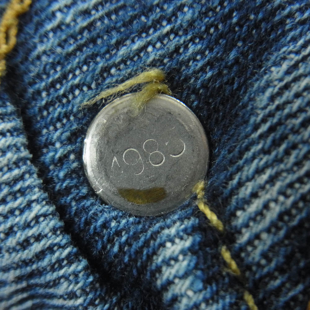 GALLERY DEPT ギャラリーデプト 5001 Denim Limited Model 再構築 デニム パンツ アメリカ製 インディゴブルー系 31【中古】