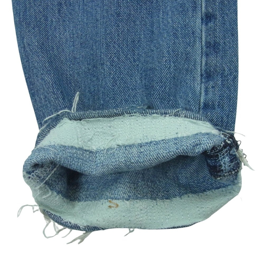 GALLERY DEPT ギャラリーデプト 5001 Denim Limited Model 再構築 デニム パンツ アメリカ製 インディゴブルー系 31【中古】