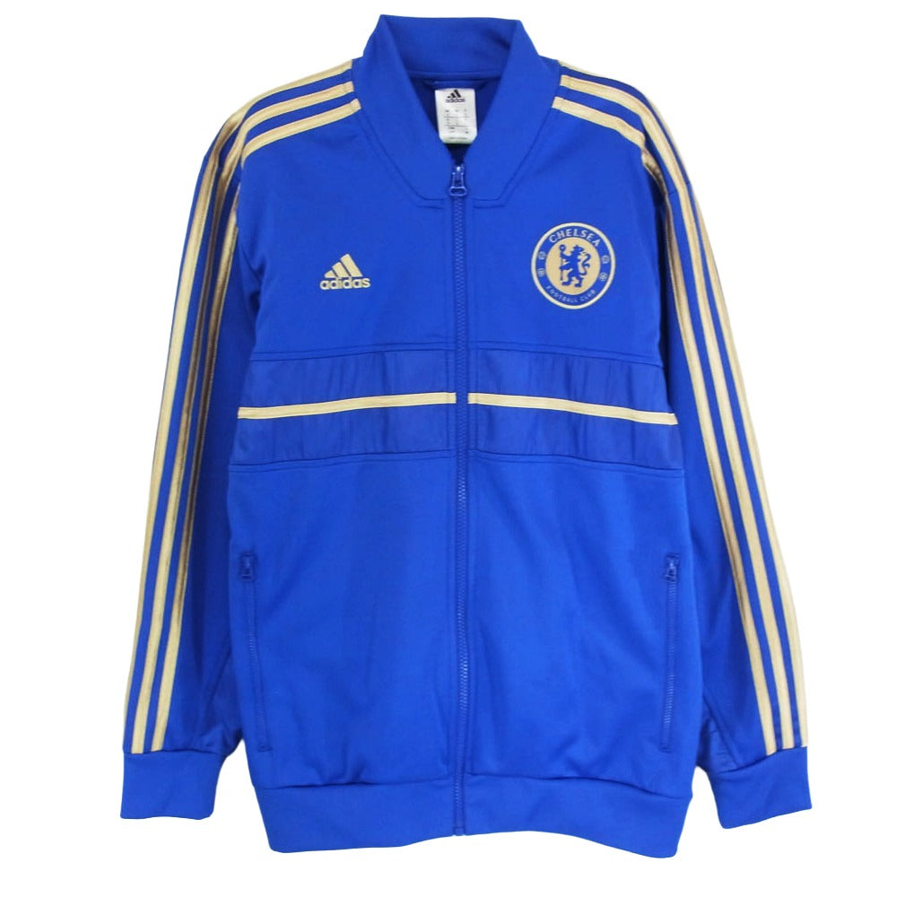 adidas アディダス Z43540 ブルゾン アンセムジャケット トラックジャケット ブルー系 M【中古】