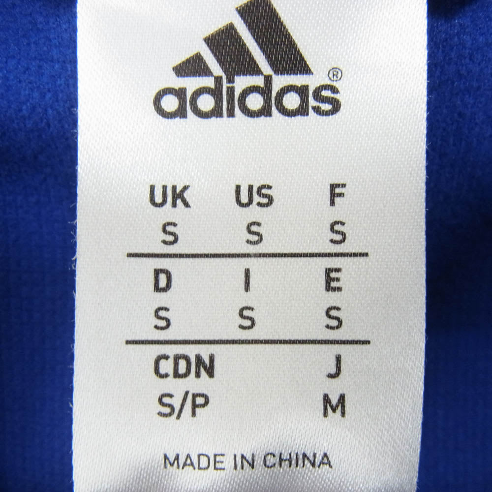 adidas アディダス Z43540 ブルゾン アンセムジャケット トラックジャケット ブルー系 M【中古】