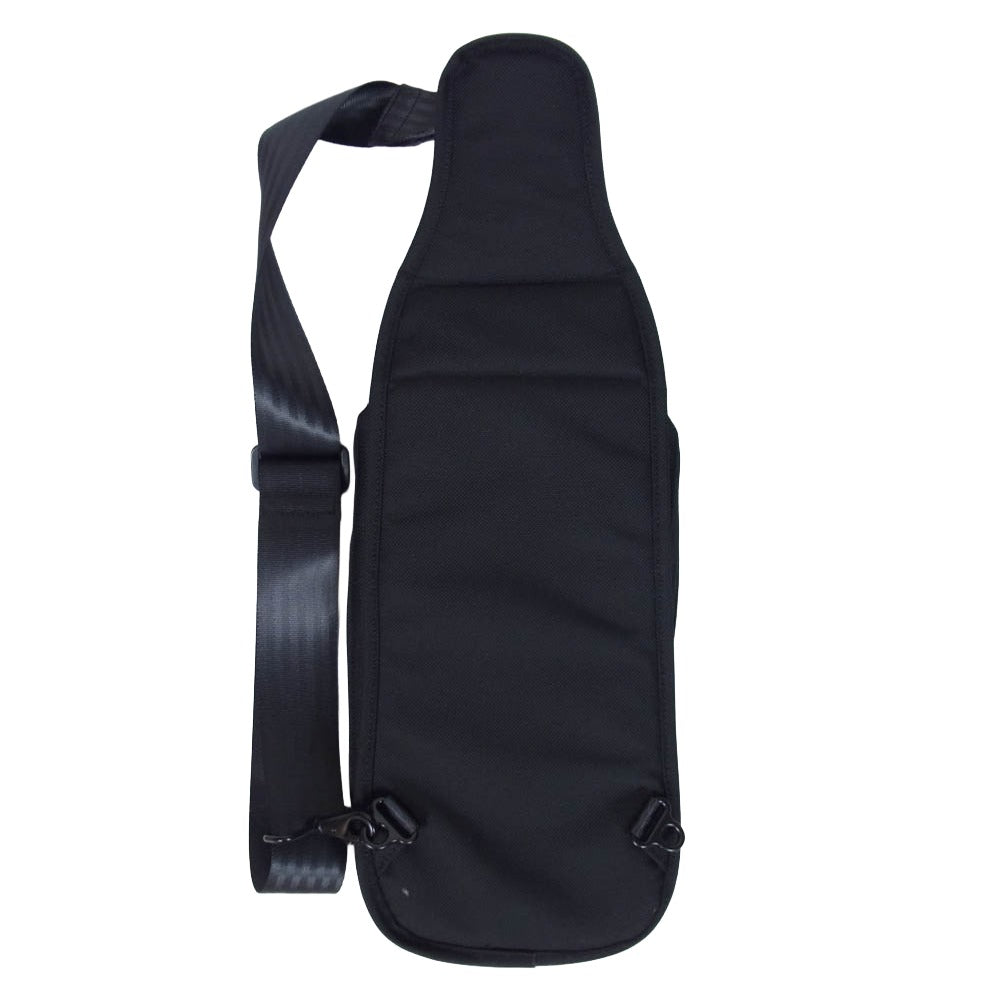 Manhattan Portage マンハッタンポーテージ BLACK LABEL ブラック レーベル ワンショルダー ボディ バッグ ブラック系【美品】【中古】