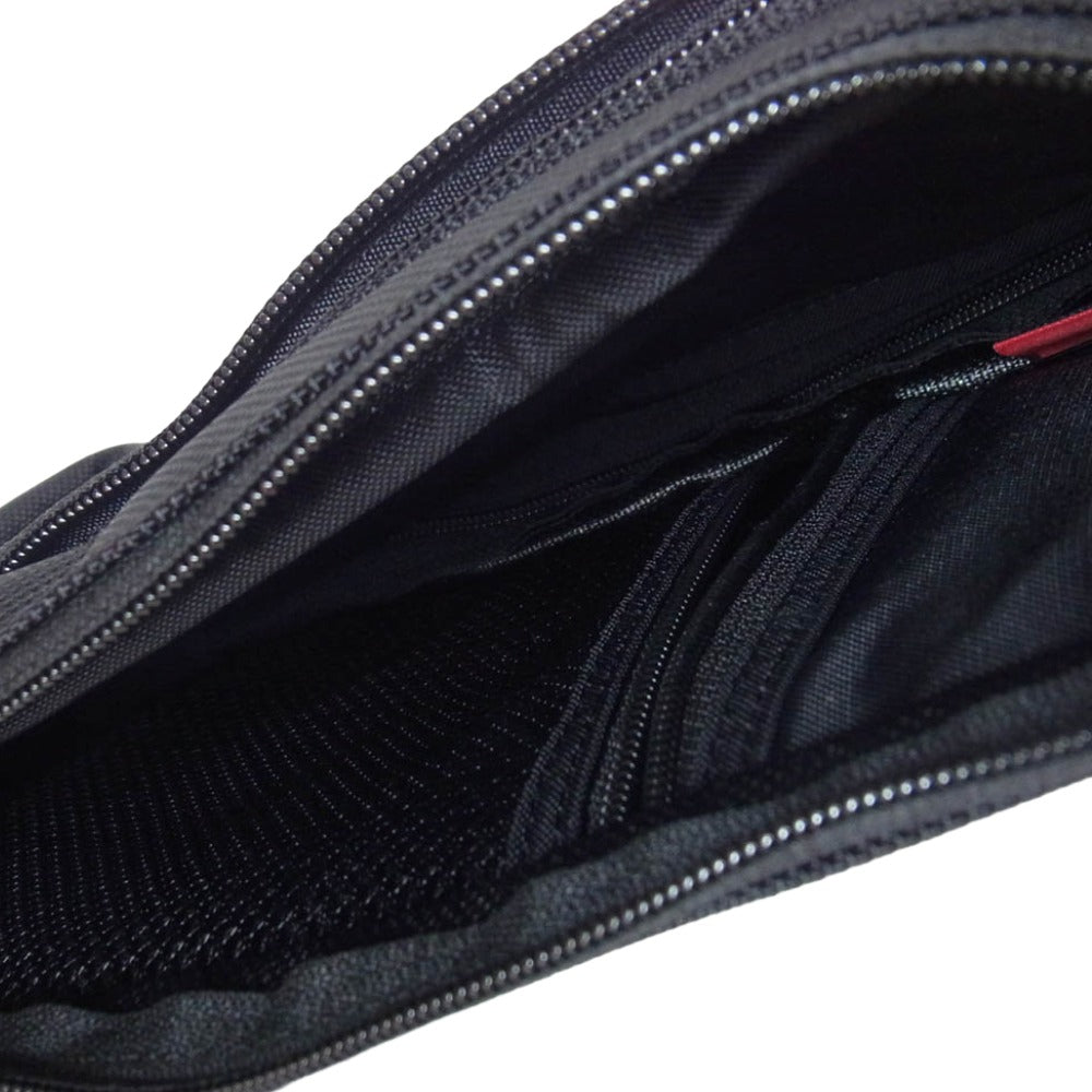 Manhattan Portage マンハッタンポーテージ BLACK LABEL ブラック レーベル ワンショルダー ボディ バッグ ブラック系【美品】【中古】