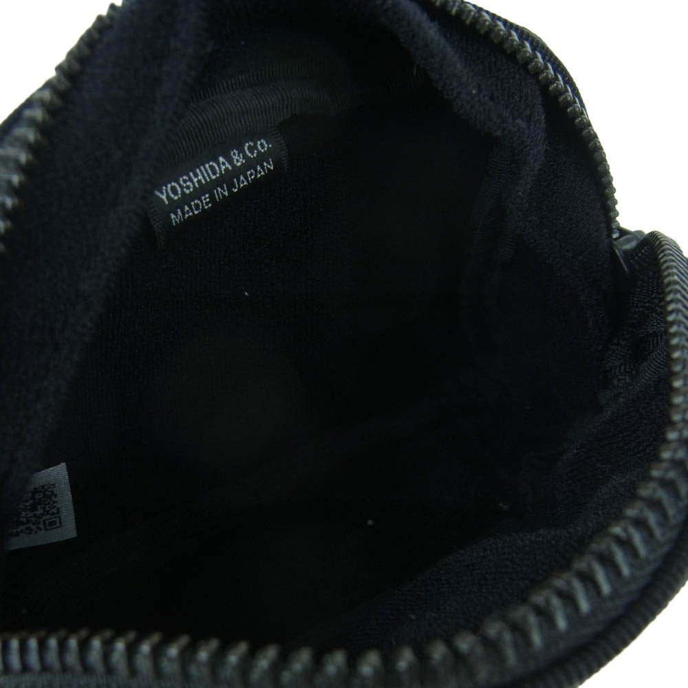PORTER ポーター 703-07973 HEAT POUCH ヒート 小物入れ ポーチ ブラック系【美品】【中古】