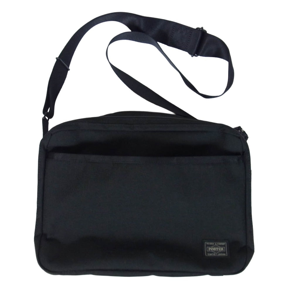 PORTER ポーター 737-17803 HYBRID SHOULDER BAG ハイブリッド ショルダー バッグ ブラック系【極上美品】【中古】
