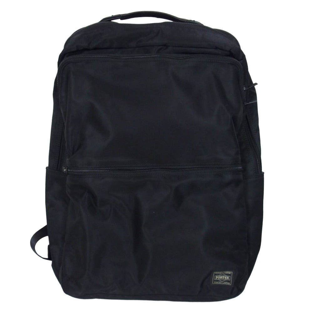 PORTER ポーター 655-06169 TIME DAYPACK タイム デイパック バックパック リュックサック ブラック ブラック系【中古】