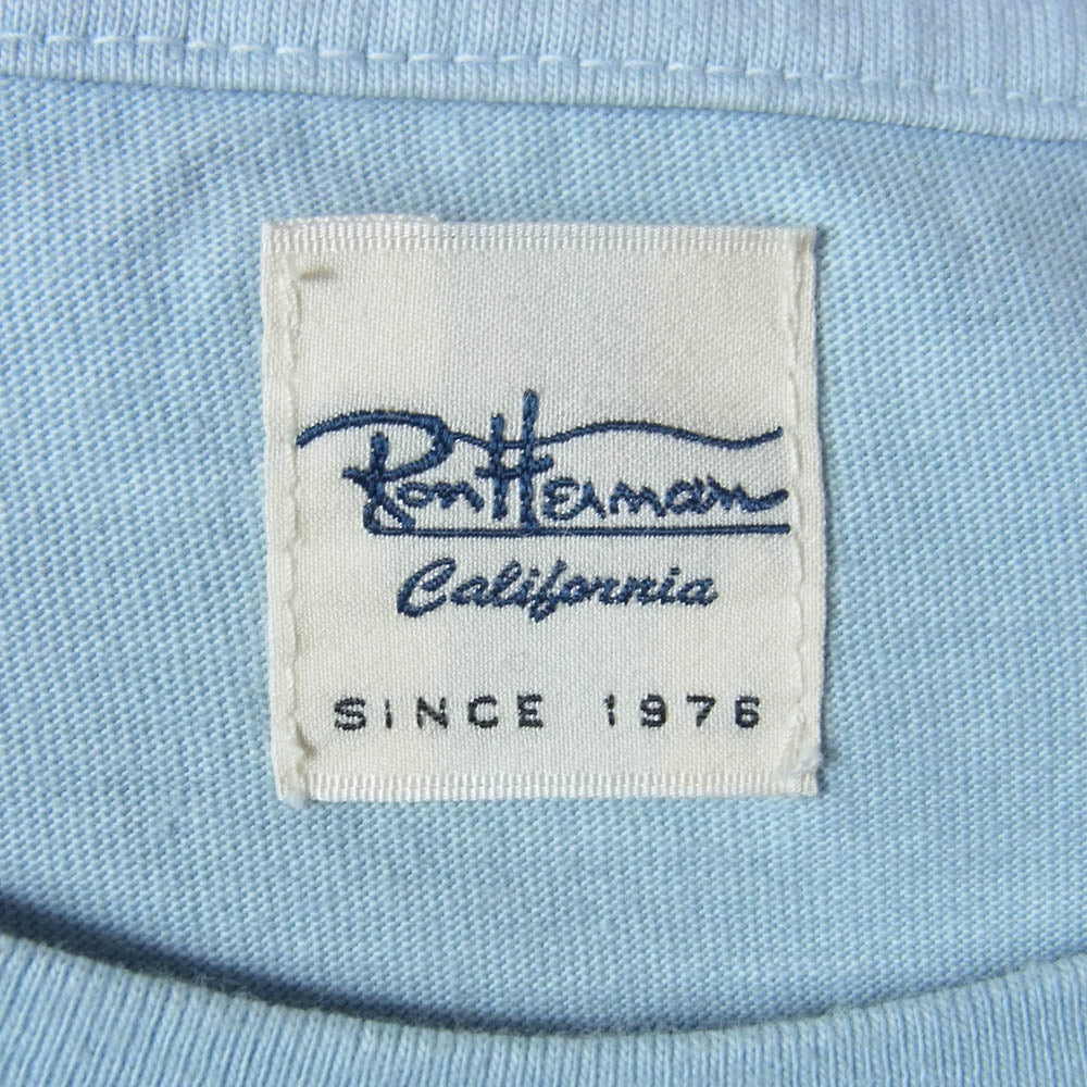 Ron Herman ロンハーマン 3020900055 クルーネック 半袖 Tシャツ ライトブルー系 S【中古】