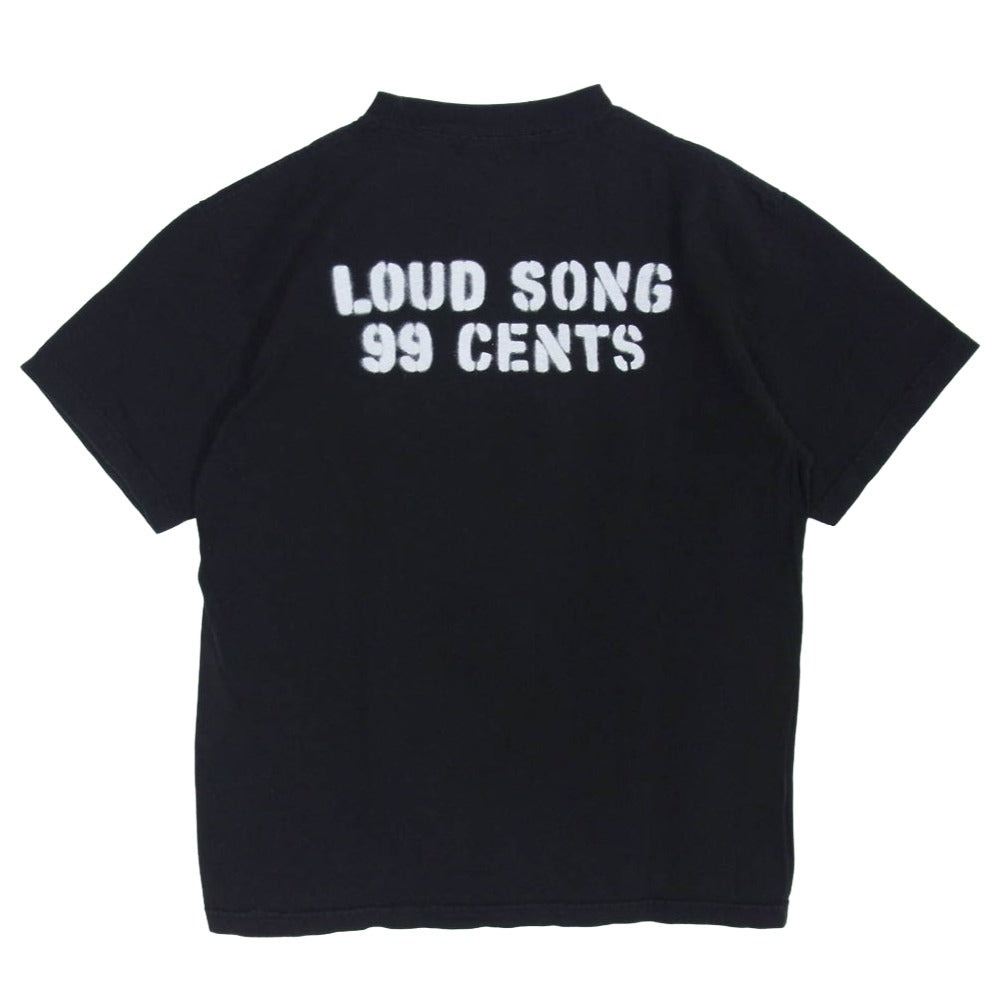 ザ・スロウ ロゴ プリント クルーネック 半袖 Tシャツ ブラック系 M【中古】